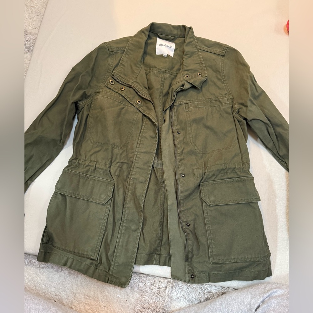 Madewell Khaki Green Jacket